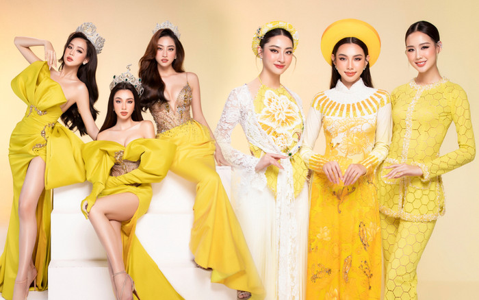 Thùy Tiên - Lương Thùy Linh - Bảo Ngọc đọ sắc chung khung hình: Visual nàng hậu nào đỉnh nhất! Ảnh 2