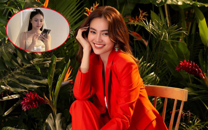 Rộ hình ảnh Ninh Dương Lan Ngọc diện váy cưới, thực hư ra sao? Ảnh 2