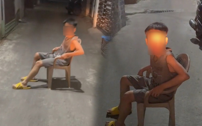 Tức giận cậu bé đùa giỡn chặn đường không cho qua lại, chàng trai liền quay clip đăng TikTok Ảnh 2