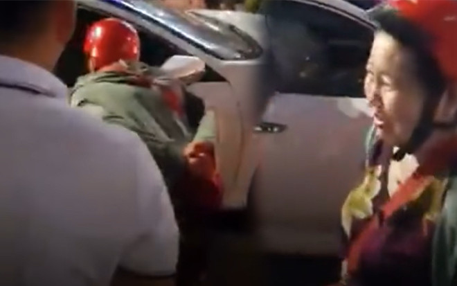 Hóng đánh ghen còn tọc mạch ngó vào ôtô xem mặt tiểu tam, bà cô trung niên phán 1 câu 'chí mạng' Ảnh 2