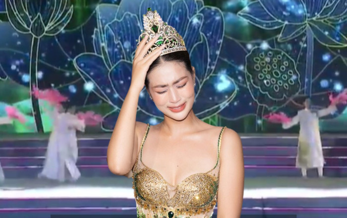 Gặp sự cố khi trình diễn, Thiên Ân vẫn chịu đau để giữ thần thái chuyên nghiệp Ảnh 2