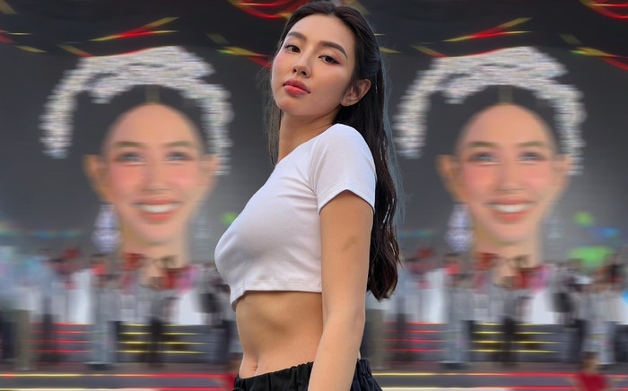 Thùy Tiên bùng nổ visual trên sân khấu, nhan sắc ra sao mà được ví như 'cô dâu mới'? Ảnh 2