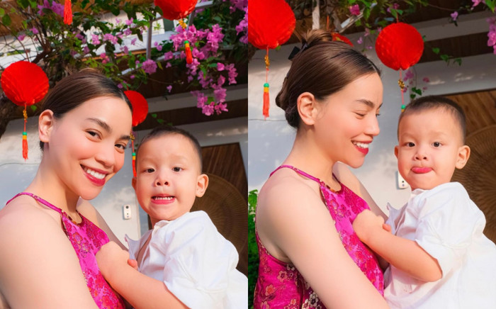 Hồ Ngọc Hà ghi điểm tuyệt đối nhờ việc làm này cho quý tử Leon Ảnh 2