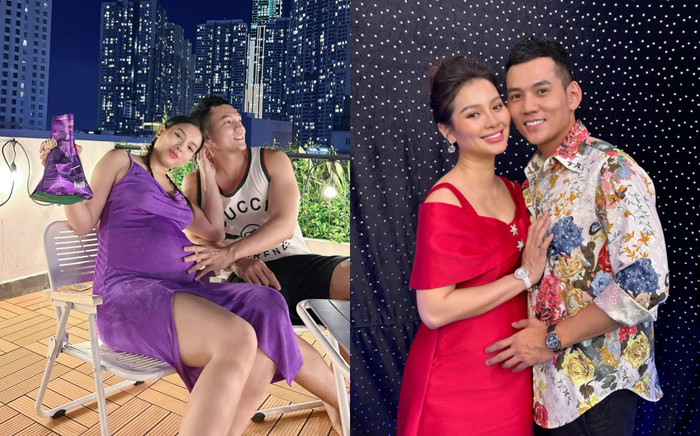 Mang thai tháng thứ 8, Phương Trinh Jolie được ông xã làm điều đặc biệt Ảnh 2