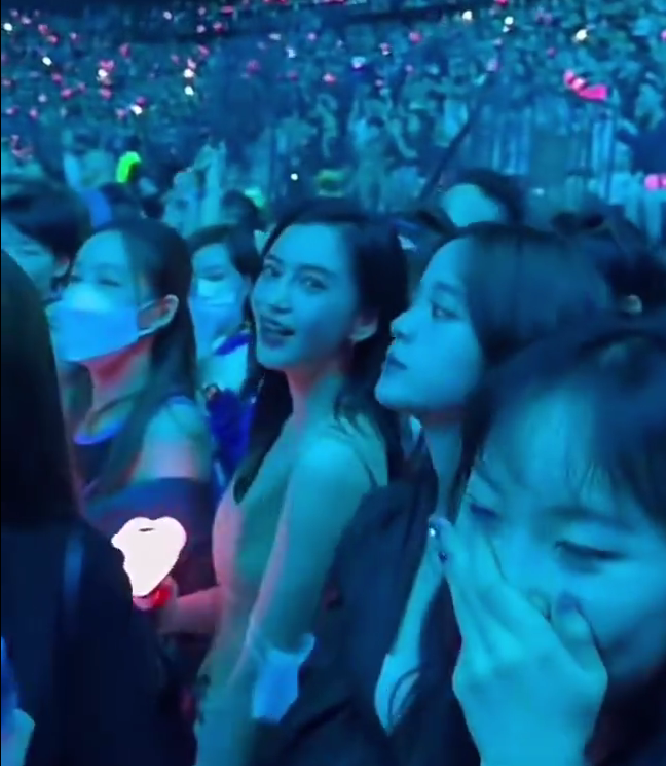  Angelababy và dàn sao Hoa ngữ khoe visual bừng sáng tại concert của Blackpink Ảnh 4
