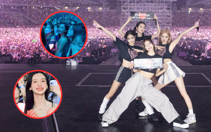 Angelababy và dàn sao Hoa ngữ khoe visual bừng sáng tại concert của Blackpink Ảnh 2