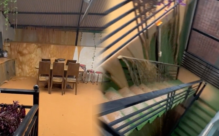 Trời mưa, chủ nhà hàng 'khóc thét' khi nước đổ như thác, lại có màu 'cà phê sữa' Ảnh 2