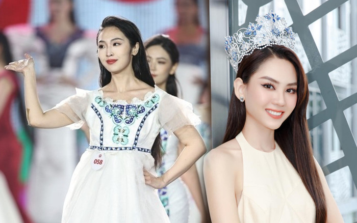 Nhan sắc 'nhìn như hotgirl' của đại diện Trung Quốc tại Miss World, lép về hoàn toàn trước Mai Phương Ảnh 2