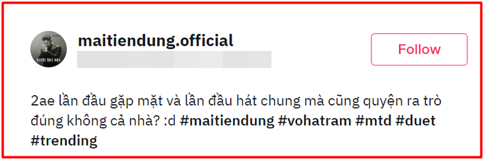 Lần đầu gặp mặt Võ Hạ Trâm, Mai Tiến Dũng nói gì khi song ca cùng nữ ca sĩ? Ảnh 1