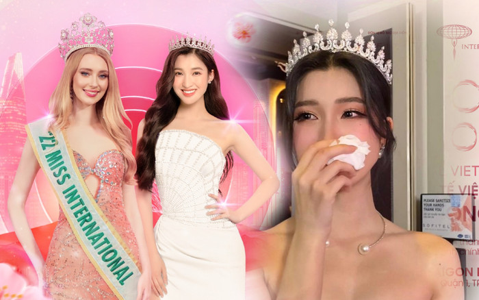 Á hậu Phương Nhi bật khóc khi ba, mẹ và anh trai có mặt tại buổi con gái nhận sash Ảnh 2