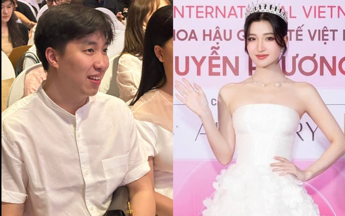 Anh trai Phương Nhi đốn tim hội chị em với visual cực phẩm tại buổi họp báo trao sash Ảnh 2