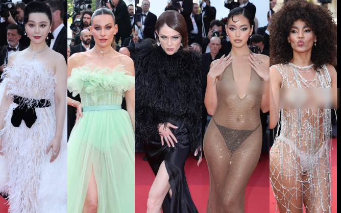 Cannes ngày 8: Phạm Băng Băng khí chất ngời ngời vẫn bị 2 sao nữ mặc hở lấn lướt, xem qua mà ngượng chín mặt Ảnh 2