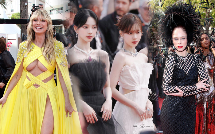 Cannes ngày 9: aespa đẹp 'phát sáng', 'người mẫu bạch biến' Winnie Harlow khí chất sang chảnh ngút ngàn Ảnh 2