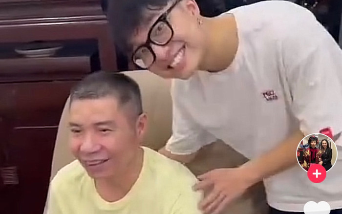 Con trai NSND Công Lý có hành động ấm áp khi đến thăm bố Ảnh 2