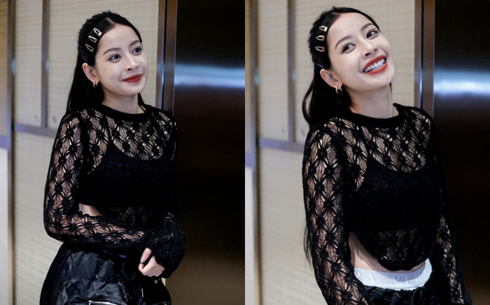 Chi Pu dưới ống kính 'team qua đường' xứ Trung, nhan sắc thế nào? Ảnh 2