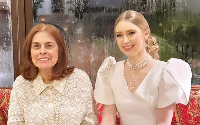 Zoom cận cảnh nhan sắc của Hoa hậu Quốc tế 1960: U90 vẫn 'phát sáng' như trăng rằm Ảnh 2