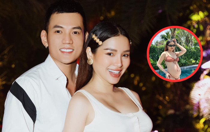 Phương Trinh Jolie diện bikini cực 'cháy, hé lộ thời gian dự sinh con thứ hai Ảnh 2