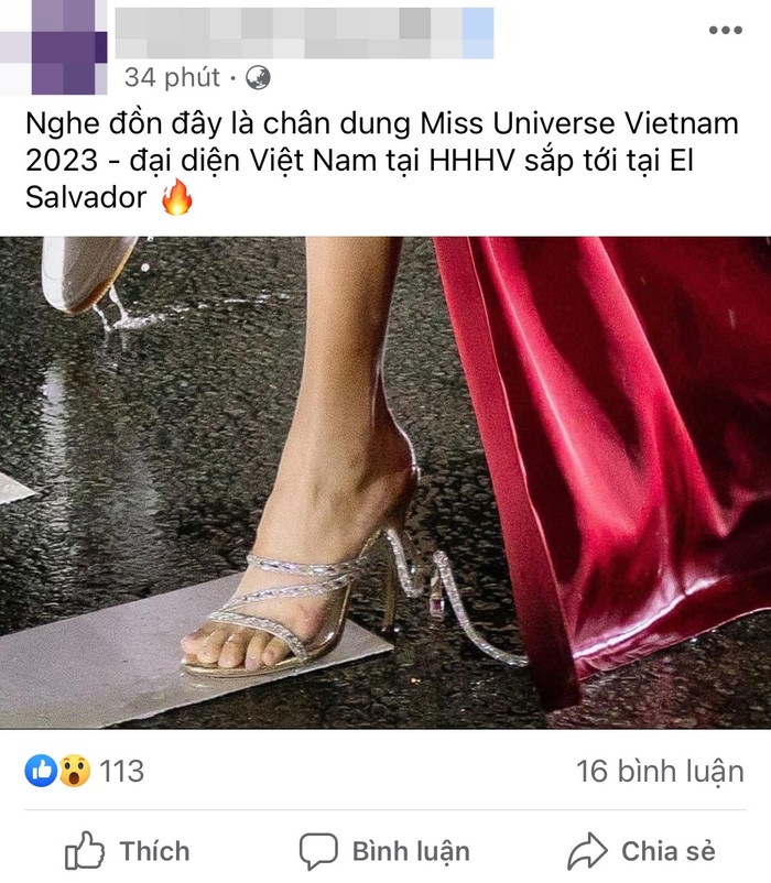 Xôn xao bức ảnh về Miss Universe Vietnam 2023 lộ diện, người ấy là ai? Ảnh 1