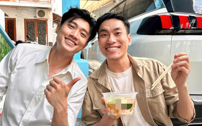 Kiều Minh Tuấn lộ rõ diện mạo hốc hác khi 'đọ sắc' với Quốc Trường Ảnh 2