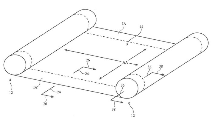 Hình ảnh trong bằng sáng chế của Apple