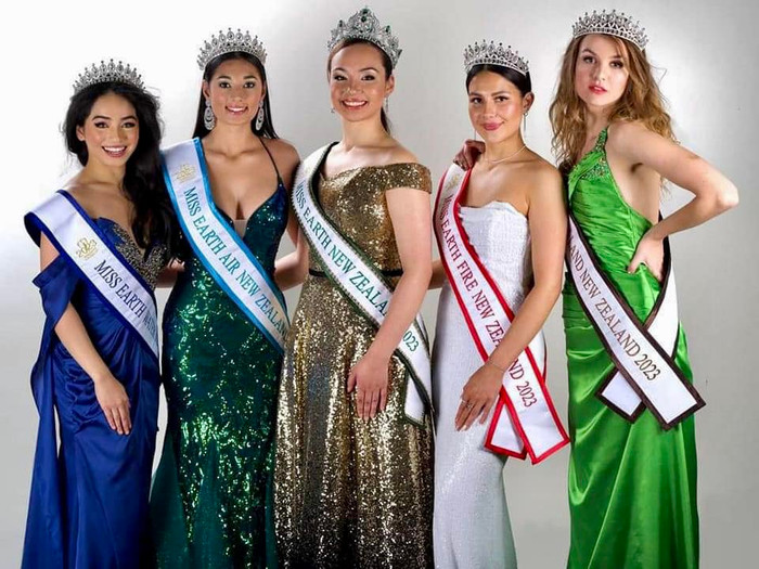  'Muốn xỉu ngang' trước nhan sắc của Top 5 Miss Earth New Zealand 2023 Ảnh 1