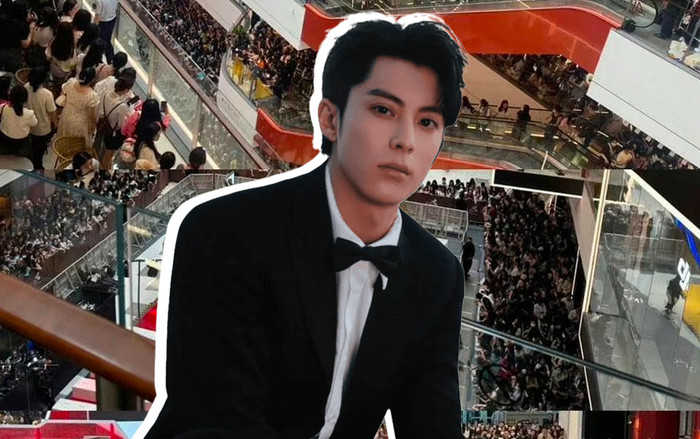 Vương Hạc Đệ khiến trung tâm thương mại 'vỡ trận', phải thuê 100 vệ sĩ bảo vệ an toàn Ảnh 2