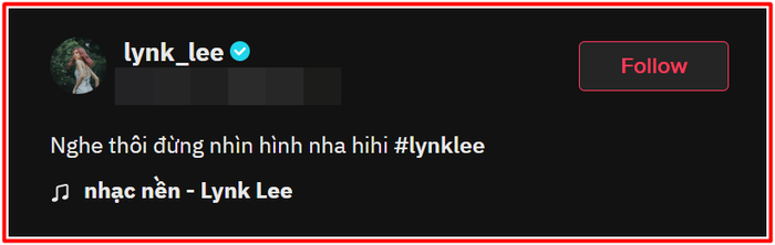 Lynk Lee khoe nhan sắc xinh đẹp, hát nhạc Đen Vâu: Phương Mỹ Chi liền để lại bình luận gây chú ý Ảnh 2