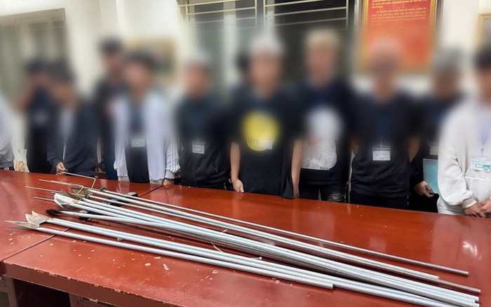 Mạng hung khí đi đánh nhau còn quay clip đăng Tiktok, 18 thanh thiếu niên nhận cái kết đắng Ảnh 2