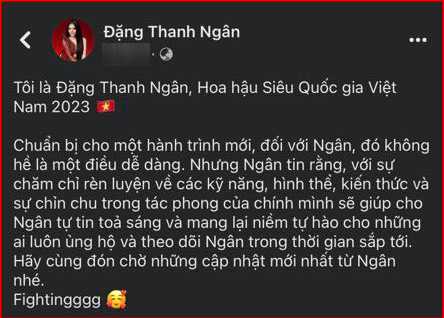 Đặng Thanh Ngân vướng tranh cãi khi tự xưng là 'Hoa hậu'.