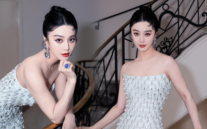 Phạm Băng Băng khoe kim cương xanh 'lóa mắt' ở Cannes 2023, khí chất đạt chuẩn đệ nhất mỹ nhân Hoa Ngữ Ảnh 2