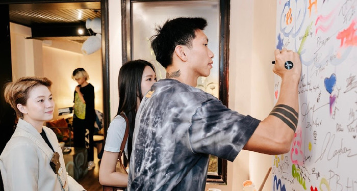 Đoàn Văn Hậu viết lời chúc tới Bảo Hân.