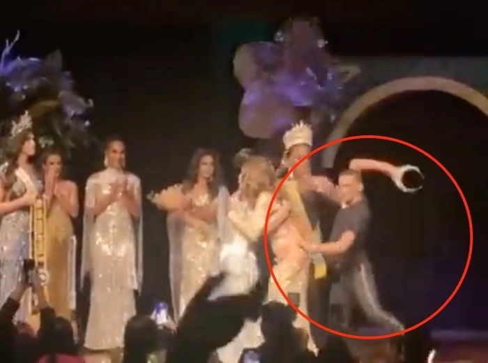 Chồng của Á hậu Nathally Becker phẫn nộ vì vợ mình chiến thắng ngôi vị cao nhất.  