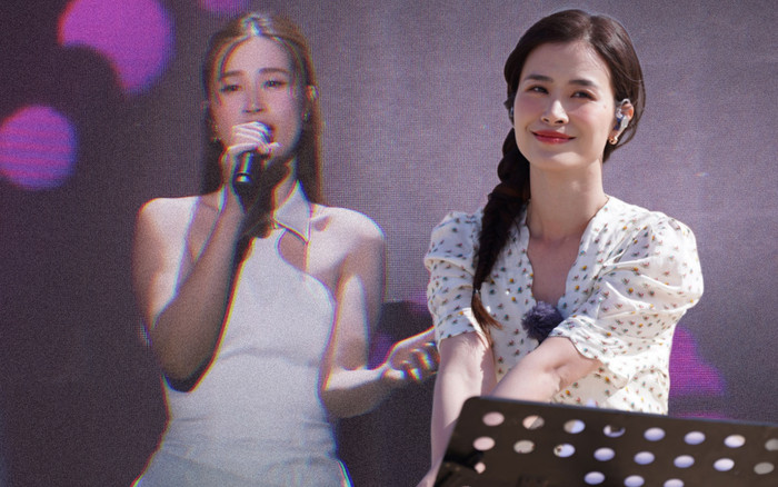 Lần đầu trình diễn ca khúc mới, giọng hát Đông Nhi bị nhận xét khác xa với bản thu âm Ảnh 2