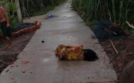 Xác minh clip chồng nắm tóc vợ kéo lê ra đường rồi thẳng tay đánh đập Ảnh 2