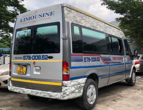 Chiếc xe dùng để gây án. (Ảnh: Người Lao Động) 