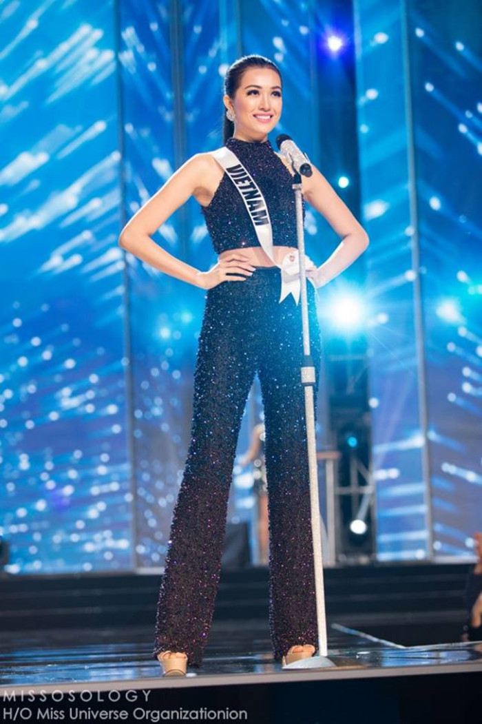 Lệ Hằng quá nhạt nhòa tại Miss Universe 2016. Ngoài bộ Nàng Mây gây ấn tượng tốt, cô không có gì hơn.&nbsp;