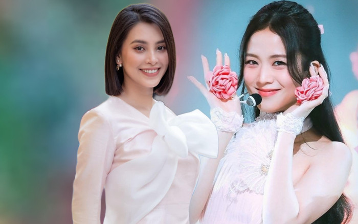 Hoa hậu Tiểu Vy 'đối đầu' với Jisoo ngay tại concert: 'Thế này mà không debut quả uổng phí'! Ảnh 2