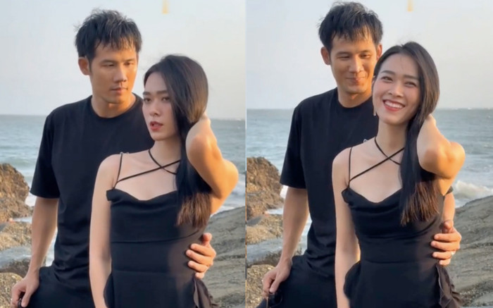 Hé lộ hậu trường bộ ảnh 'tình bể bình' của Diệp Bảo Ngọc và Thanh Thức, ánh mắt của đàng trai gây chú ý Ảnh 2