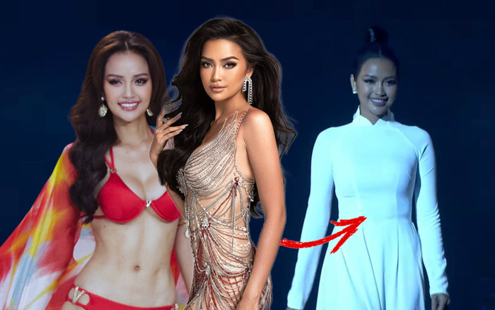 Hoa hậu Ngọc Châu bị lộ 'bé mỡ' khi diện áo dài, best-body có đang ổn? Ảnh 2