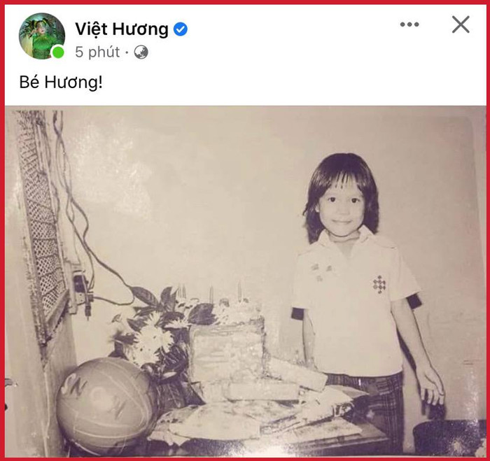 Việt Hương ngày ấy
