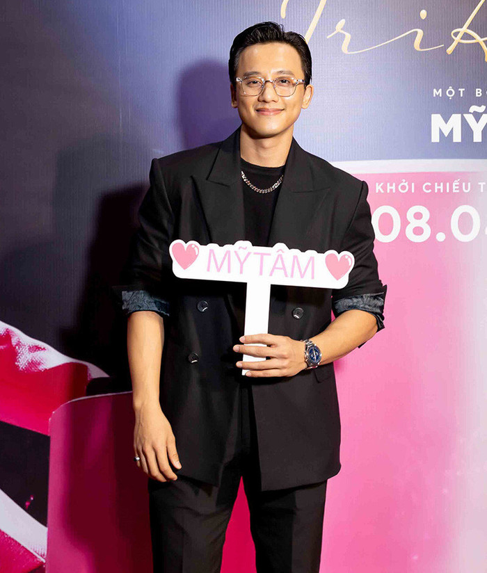 Trước đó, Mai Tài Phến cũng hiếm hoi tham dự sự kiện ra mắt phim của Mỹ Tâm. (Ảnh tổng hợp)