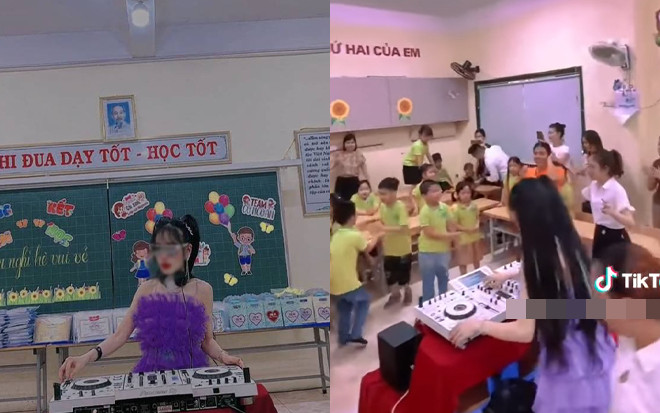 Tranh cãi chuyện phụ huynh mang hẳn bàn DJ vào lớp tiểu học mừng con được nghỉ hè Ảnh 2
