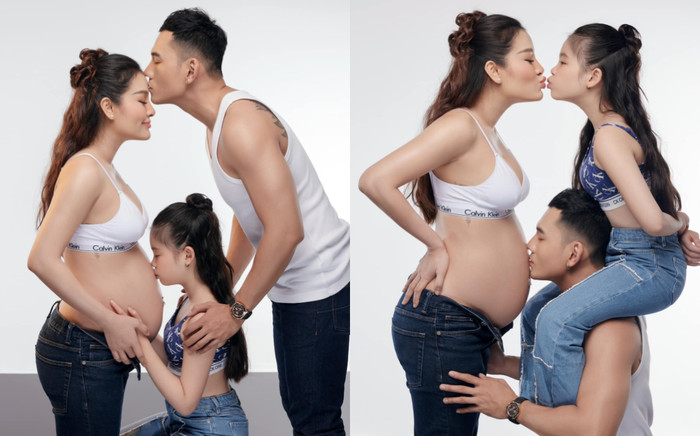 Phương Trinh Jolie diện đồ hở bạo chụp ảnh gia đình cùng Lý Bình dù vướng tranh cãi nảy lửa Ảnh 2