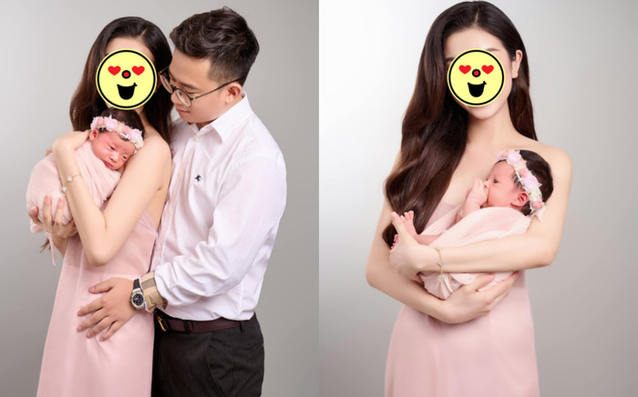 Á hậu Vbiz lần đầu công khai nhóc tỳ sau khi bí mật hạ sinh, dung mạo như thiên thần Ảnh 2