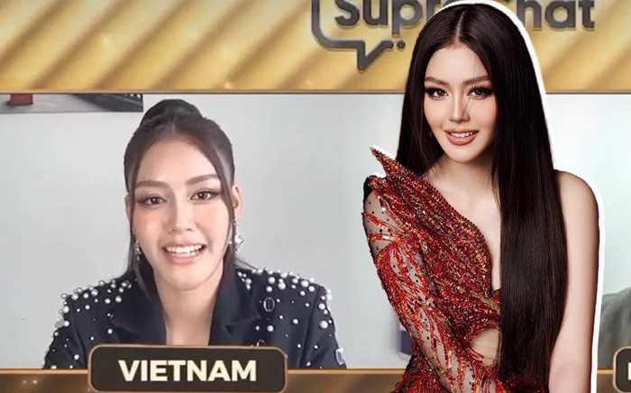 Miss Supranational Vietnam 2023 gây thất vọng tại phần thi Supra Chat: Tiếng Anh bập bẹ, thiếu tự tin Ảnh 2