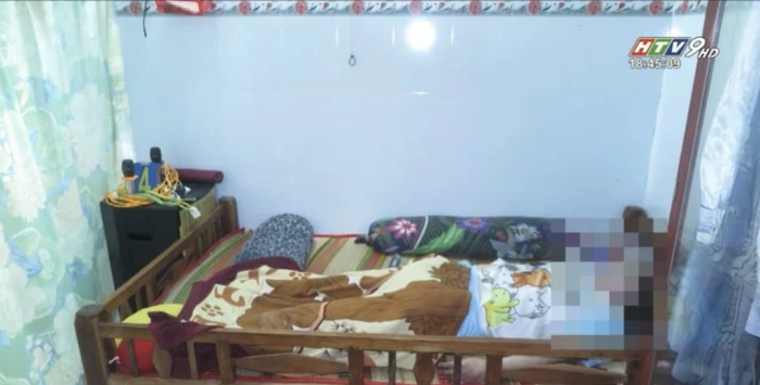 Người mẹ tử vong trên giường. 