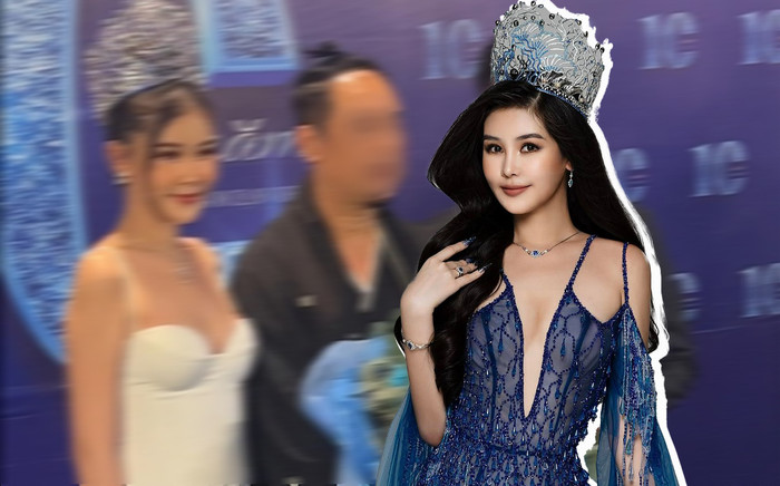 Hoa hậu Lê Âu Ngân Anh bị 'bóc mẽ' sắc vóc thực qua camera thường, dân mạng nói gì? Ảnh 2