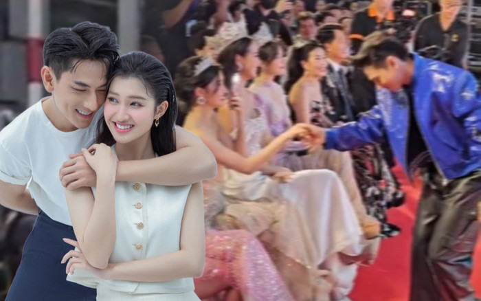 Lâu ngày gặp lại trong show diễn, Isaac có phản ứng gây chú ý dành cho Á hậu Phương Nhi Ảnh 2