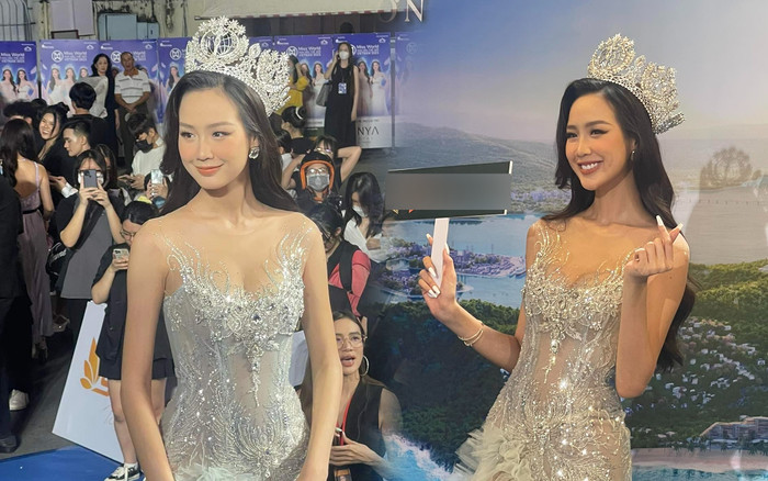 Bảo Ngọc qua cam thường tại thảm đỏ, 'hung thần' cũng phải chào thua trước nhan sắc này! Ảnh 2