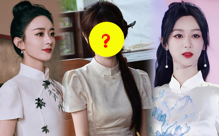 Bị Dương Tử đánh bại khi diện sườn xám, em gái Triệu Lệ Dĩnh 'lên đồ' phục thù cho chị Ảnh 2